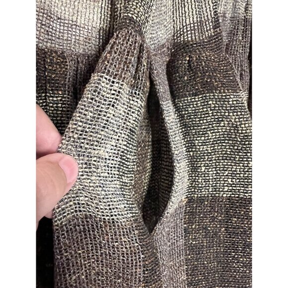 Carole Little for Saint Tropez West Midi Skirt SZ 6 Plaid Boho Chic Y2K - Picture 6 of 12